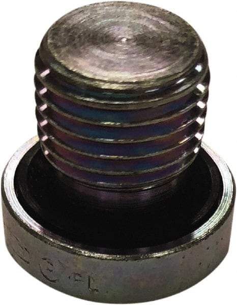 Parker - 3/8 Male Thread, Steel Industrial Pipe Hollow Hex Plug - MBSPP, 5,800 psi - Americas Industrial Supply