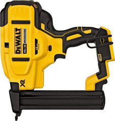 DeWALT - 1/4" Crown, 18 Gauge, 100 Staple Capacity Power Stapler - Americas Industrial Supply