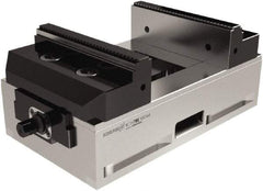 Schunk - 160mm Jaw Width, 480mm Max Jaw Opening, 50mm Throat Depth, Manual Precision Self Centering Vise - Americas Industrial Supply