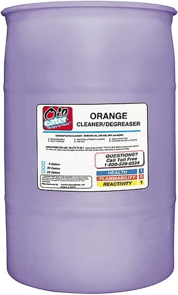 Oil Eater - Water-Based Solution Multipurpose Cleaner/Degreaser - 55 Gal Drum - Americas Industrial Supply