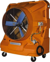 PortaCool - 48" Blade, 65 Gal Capacity, 2.5 hp, 22,500 CFM Evaporative Cooler - 19.8 Amp Rating, 120 Volts, Single Speed - Americas Industrial Supply