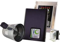 iO HVAC Controls - -30 to 140°F, Vent Damper - 24 VAC, SPST Switch - Americas Industrial Supply