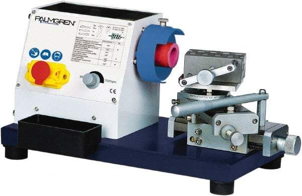 Palmgren - 0.08 hp, Rotary Cutting Tool Drill Bit Sharpener - 115 Volts, Use with Drill Bits - Americas Industrial Supply