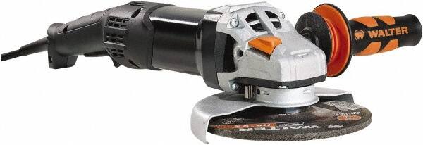 WALTER Surface Technologies - 6" Wheel Diam, 9,600 RPM, Corded Angle & Disc Grinder - 5/8-11 Spindle - Americas Industrial Supply