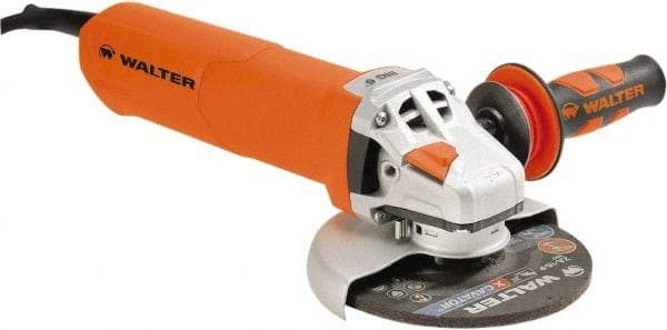 WALTER Surface Technologies - 6" Wheel Diam, 9,600 RPM, Corded Angle & Disc Grinder - 5/8-11 Spindle - Americas Industrial Supply