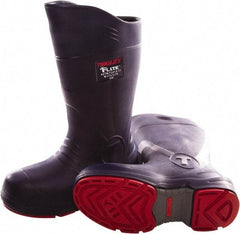 Tingley - Unisex Size 14 Medium Width Composite Knee Boot - Blue, Polymer Upper, Polymer Outsole, 15" High, Pull-On - Americas Industrial Supply