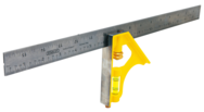 STANLEY® Premium Die-Cast Handle Combination Square – 16" - Americas Industrial Supply