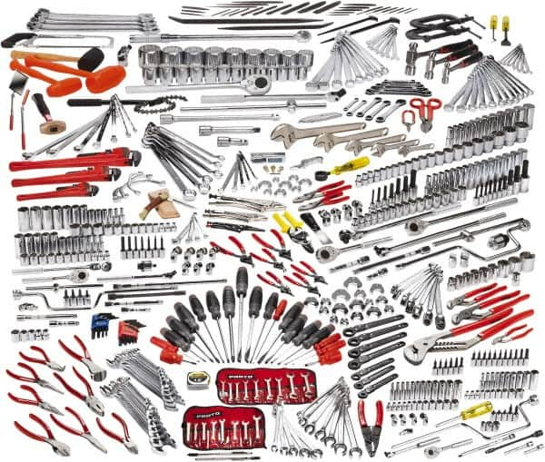 Proto - 613 Piece Master Tool Set - Comes in Workstation - Americas Industrial Supply