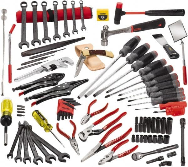 Proto - 84 Piece 1/4" Drive Master Tool Set - Americas Industrial Supply