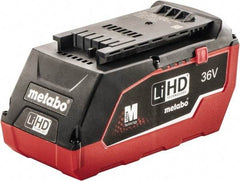 Metabo - 36 Volt Lithium-Ion Power Tool Battery - 6.2 Ahr Capacity, 2 hr Charge Time, Series 36V LiHD - Americas Industrial Supply