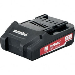 Metabo - 18 Volt Lithium-Ion Power Tool Battery - 2 Ahr Capacity, 40 min Charge Time, Series 18V Li-Power - Americas Industrial Supply