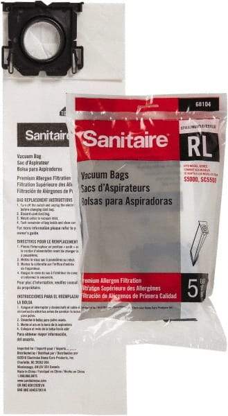 Sanitaire - 3 Qt Paper Vacuum Bag - For SC5500A - Americas Industrial Supply