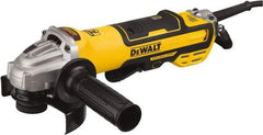 DeWALT - 4-1/2 & 5" Wheel Diam, 10,500 RPM, Corded Angle & Disc Grinder - 5/8-11 Spindle, 120 Volts, 13 Amps - Americas Industrial Supply