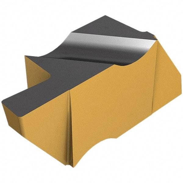 Iscar - 3062INGP Grade IC807, 1.57mm Cutting Width Carbide Grooving Insert - Left Hand, TiAlN/TiN Finish - Americas Industrial Supply