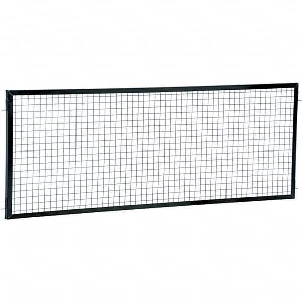 Vestil - 8' Long x 3' High, Black Hinged Door - Americas Industrial Supply