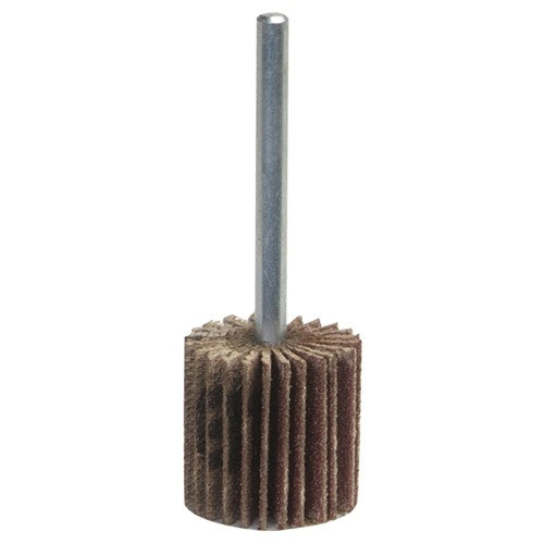 2 1/2″ × 1″ × 1/4″ High Performance Flap Wheel 240 Grit Ceramic Alumina / Aluminum Oxide - Americas Industrial Supply