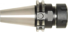 Bilz - 3mm to 26mm Capacity, 6" Projection, CAT50 Taper Shank, ER40 Collet Chuck - 0.003mm TIR, Through-Spindle & DIN Flange Coolant - Exact Industrial Supply