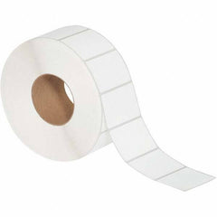 Value Collection - Pack of 6 Rolls, 3,000 Labels per Roll, 3" x 2" White Matte Coated Facestock Thermal Labels - Americas Industrial Supply