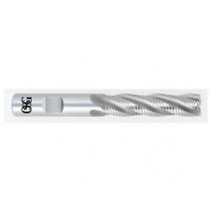 5/8 x 5/8 x 2-1/2 x 4-5/8 4 Fl HSS-CO Roughing Center Cutting End Mill -  Bright - Americas Industrial Supply