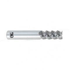 25mm Dia. x 102mm Overall Length 3-Flute Square End Solid Carbide SE End Mill-Round Shank-Center Cutting-Uncoated - Americas Industrial Supply