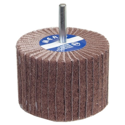 2″ × 1 1/2″ × 1/4″ Interleaf Non-Woven Flap Wheel 60 Grit Aluminum Oxide - Americas Industrial Supply