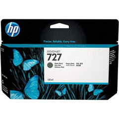 Hewlett-Packard - Matte Black Ink Cartridge - Use with HP Designjet T920, T1500 - Americas Industrial Supply