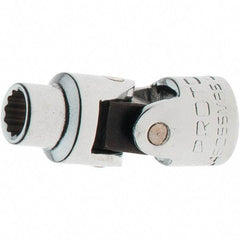 Proto - 1/4" Drive, Standard Hand Socket - 12 Points, 1-17/64" OAL, Steel, Full Polish Finish - Americas Industrial Supply