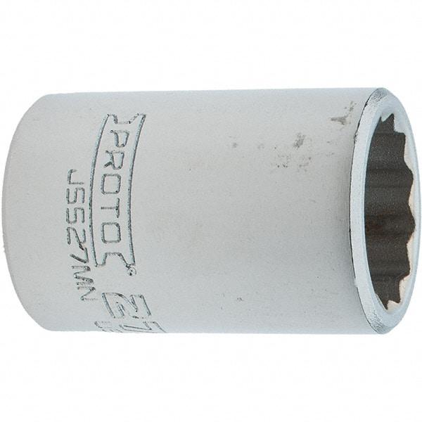 Proto - 3/4" Drive, Standard Hand Socket - 12 Points, 2.307" OAL, Steel, Full Polish Finish - Americas Industrial Supply