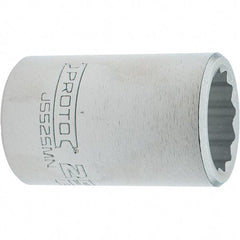 Proto - 3/4" Drive, Standard Hand Socket - 12 Points, 2.307" OAL, Steel, Full Polish Finish - Americas Industrial Supply