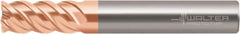Walter-Prototyp - 12mm, 4 Flute, Single End, Solid Carbide, 2mm Corner Radius End Mill - 100mm OAL, 50° Helix, Right Hand Flute, 26mm LOC, Right Hand Cut - Americas Industrial Supply