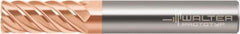 Walter-Prototyp - 10mm, 6 Flute, Single End, Solid Carbide, 2mm Corner Radius End Mill - 72mm OAL, 50° Helix, Right Hand Flute, 22mm LOC, Right Hand Cut - Americas Industrial Supply