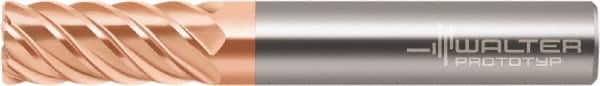 Walter-Prototyp - 12mm, 6 Flute, Single End, Solid Carbide, 0.5mm Corner Radius End Mill - 83mm OAL, 50° Helix, Right Hand Flute, 26mm LOC, Right Hand Cut - Americas Industrial Supply