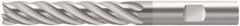 Walter-Prototyp - 3/8", 5 Flute, Single End, Solid Carbide, 0.015" Corner Radius End Mill - 4" OAL, 35° Helix, Right Hand Flute, 2" LOC, Right Hand Cut - Americas Industrial Supply
