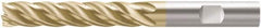 Walter-Prototyp - 3/8", 5 Flute, Single End, Solid Carbide, 0.015" Corner Radius End Mill - 4" OAL, 35° Helix, Right Hand Flute, 2" LOC, Right Hand Cut - Americas Industrial Supply