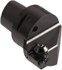 Seco - Left Hand Cut, Size C8, LCGN Insert Compatiblity, Internal Modular Turning & Profiling Cutting Unit Head - 55mm Ctr to Cutting Edge, 80mm Head Length, Through Coolant, Series Seco-Capto - Americas Industrial Supply