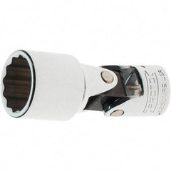 Proto - 3/8" Drive, Standard Hand Socket - 12 Points, 2-1/4" OAL, Steel, Full Polish Finish - Americas Industrial Supply