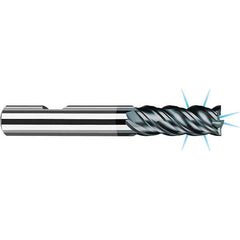 Fraisa - 1/2, 1-1/4" LOC, 1/2" Shank Diam, 3-1/4" OAL, 4 Flute Solid Carbide Square End Mill - Americas Industrial Supply