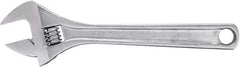 Proto - 1-5/16" Jaw Capacity, 10" Standard Adjustable Wrench - Steel, Polished Finish, 10" OAL - Americas Industrial Supply