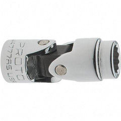 Proto - 9/32", 1/4" Drive, Standard Hand Socket - 12 Points, 1-23/64" OAL, Steel, Chrome Finish - Americas Industrial Supply