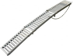 Erickson Manufacturing - 72" Long x 9" Wide, 1,000 Lb Capacity, Foldable Truck Ramp - Steel, For All Vehicles - Americas Industrial Supply