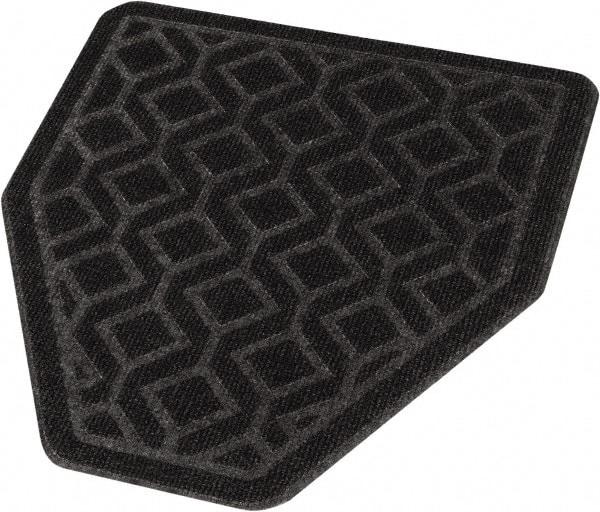 PRO-SOURCE - Olefin & Latex Disposable Urinal Mat - Black, Unscented Scented - Americas Industrial Supply