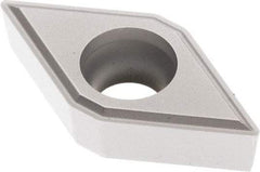 Seco - DCMT32.51 FF1 Grade TP3501 Carbide Turning Insert - TiCN/Al2O3 Finish, Diamond, 3/8" Inscr Circle, 5/32" Thick, 1/32" Corner Radius - Americas Industrial Supply