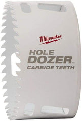 Milwaukee Tool - 3" Diam, 1-5/8" Cutting Depth, Hole Saw - Carbide-Tipped Saw, Toothed Edge - Americas Industrial Supply