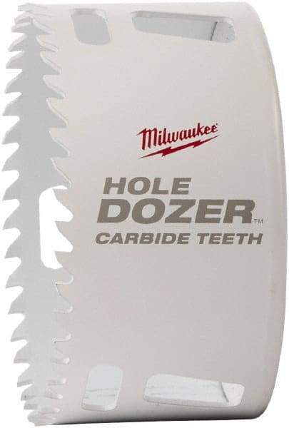 Milwaukee Tool - 1-3/8" Diam, 1-5/8" Cutting Depth, Hole Saw - Carbide-Tipped Saw, Toothed Edge - Americas Industrial Supply