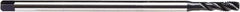 Emuge - 3/8-24 UNF, 3 Flute, NE2 Finish Cobalt, Spiral Flute, Extension Tap - Semi-Bottoming Chamfer, 7.1" OAL, 55/64" Thread Length, 2B/3B Class of Fit - Americas Industrial Supply