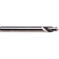 Emuge - 1/2" Body Diam, 90°, 3" OAL, Solid Carbide Spotting Drill - Americas Industrial Supply