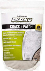 Rust-Oleum - 3 Lb Bag Crack-N-Patch - Concrete Gray, 1.5 Sq Ft Coverage - Americas Industrial Supply