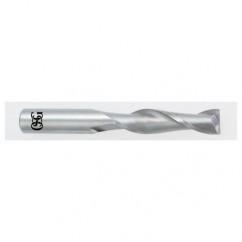 7/16 Dia. x 4 Overall Length 2-Flute Square End Solid Carbide SE End Mill-Round Shank-Center Cutting-Uncoated - Americas Industrial Supply