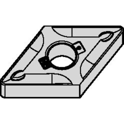 DNMG 432 Double-sided|G WP35CT, 1/32″ Corner Radius, 3/16″ Thick, 1/2″ Inscribed Circle, TiN, Turning Indexable Insert - Americas Industrial Supply