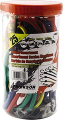 Erickson Manufacturing - Bungee Cord with S Hook - 10, 13, 18, 24, 30, 36" OAL, Red/Blue/Green/Yellow - Americas Industrial Supply